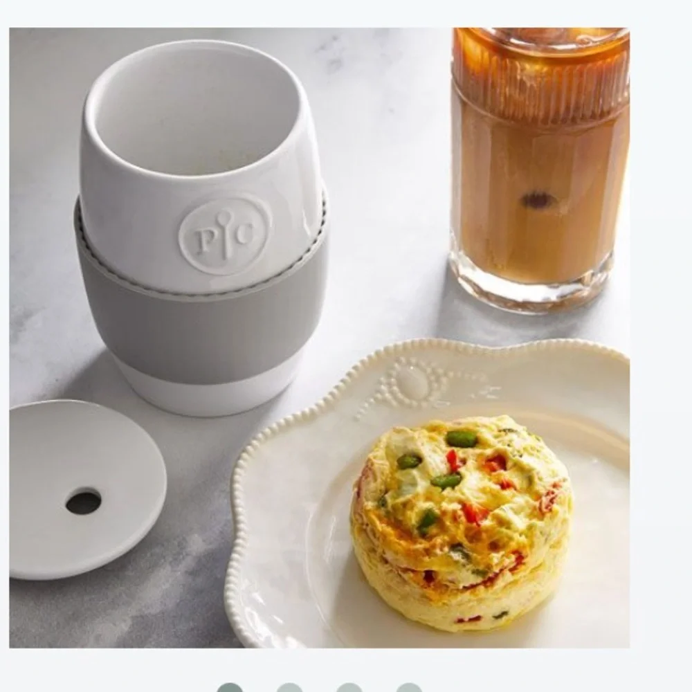 Pampered Chef Ceramic Egg‎ Cooker NWOB